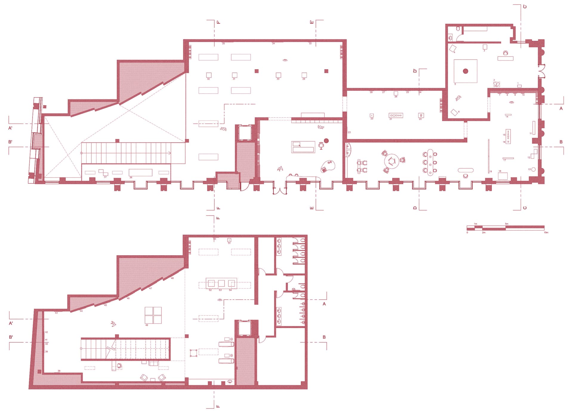 Architectural rendering of the HR Gallery