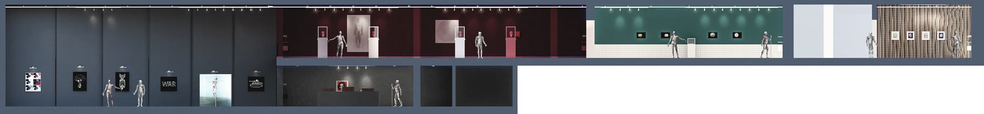 Architectural rendering of the HR Gallery