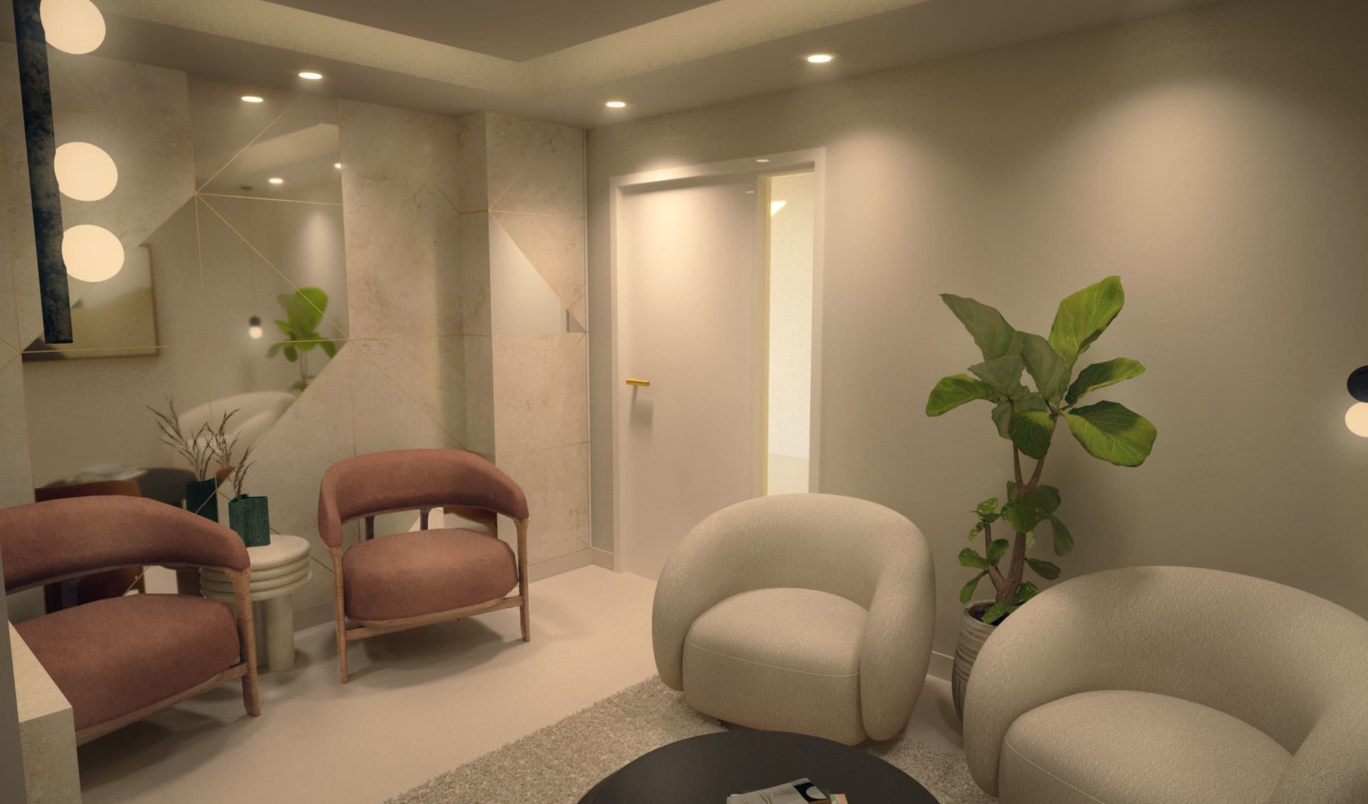 Architectural rendering of the Medical Practice Project